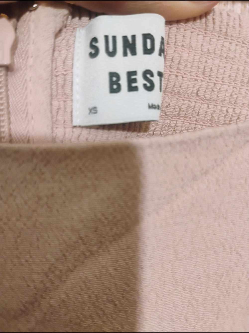 Sunday Best Light Pink Mini Slip Dress - Picture 3 of 3